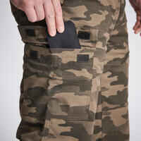WARM CARGO TROUSERS 100 CAMO HALFTONE