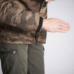 WARM WATERPROOF JACKET 100 CAMO HALFTONE