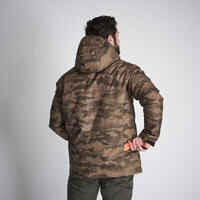 WARM WATERPROOF JACKET 100 CAMO HALFTONE