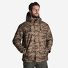 WARM WATERPROOF JACKET 100 CAMO HALFTONE