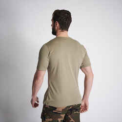 Men's Hunting Short-sleeved Breathable T-shirt 100 light green