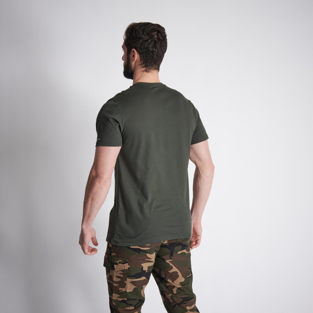 T-shirt manches courtes  coton 100 LOGO WILDLIFE