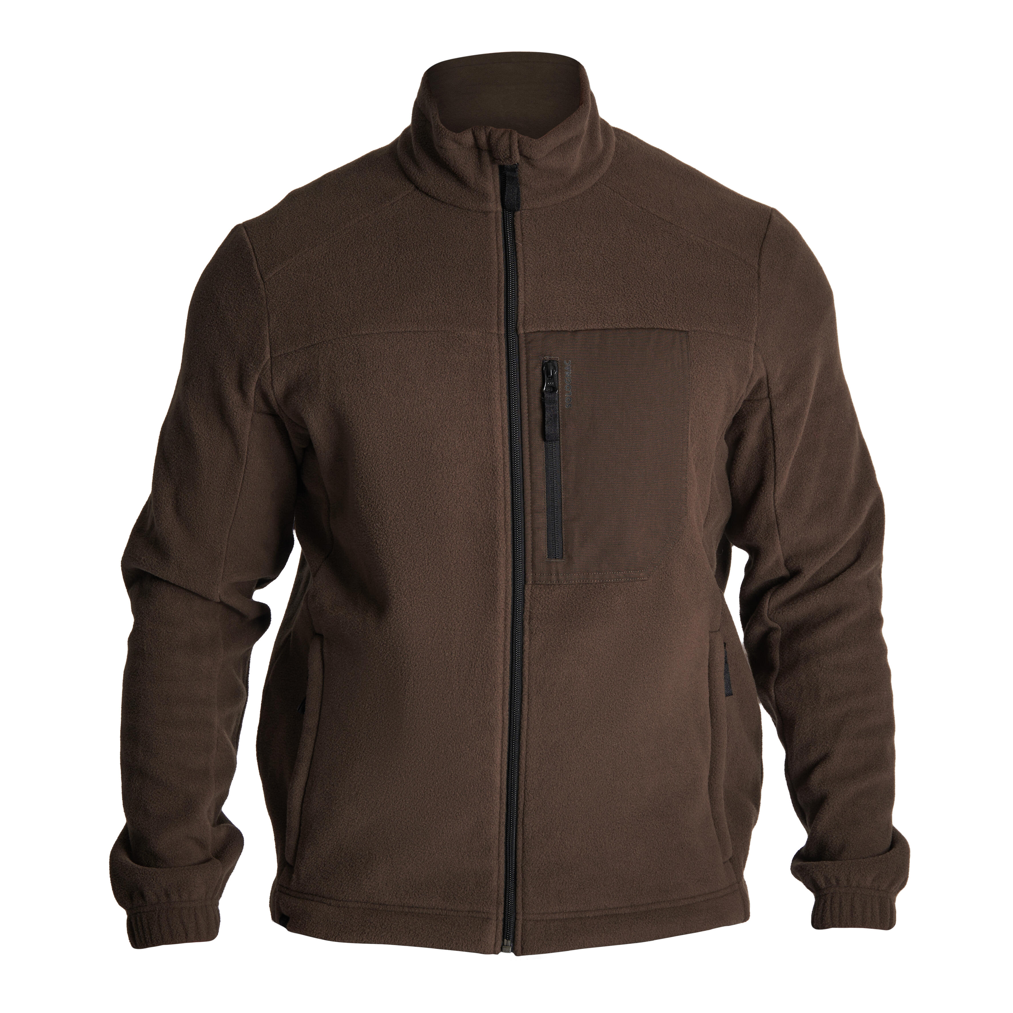 Men's Fleece Hunting Jacket – 500 - SOLOGNAC