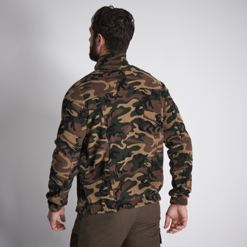 POLAIRE CHASSE CAMOUFLAGE 500 pour les clubs et collectivites Decathlon Pro