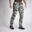 Lovecké kalhoty Regular Steppe 300 maskovací vzor Woodland šedé