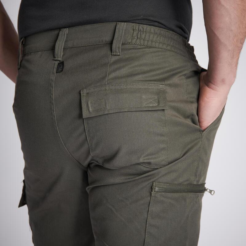 Lovecké kalhoty Regular Steppe 300 zelené limitovaná edice