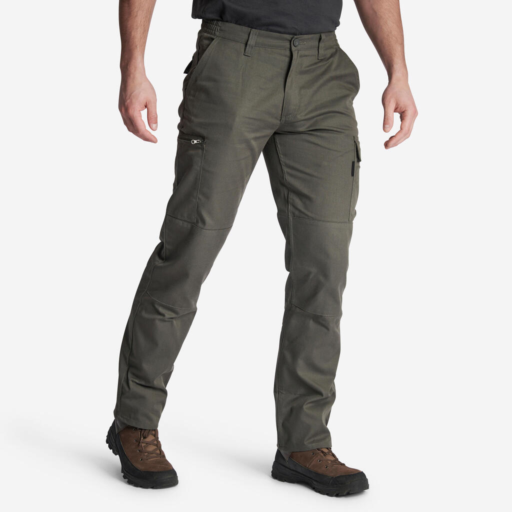 Muške zelene lovačke pantalone STEPPE 300 (ograničeno izdanje)