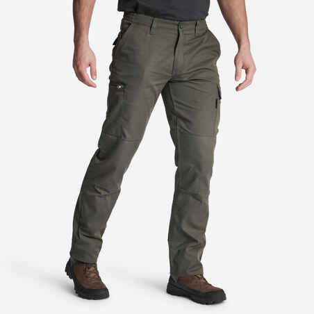Zelene moške lovske hlače STEPPE 300 (omejena izdaja)