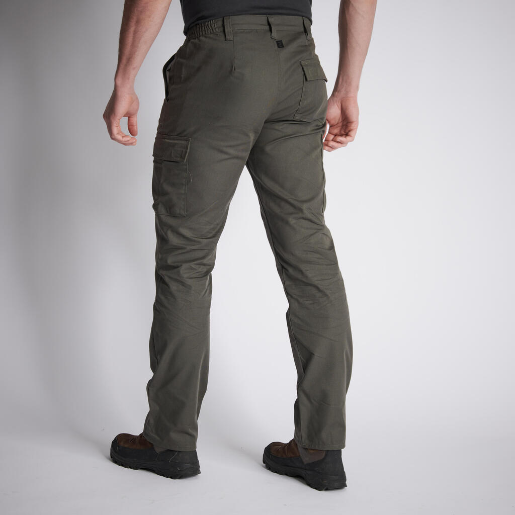 Muške zelene lovačke pantalone STEPPE 300 (ograničeno izdanje)