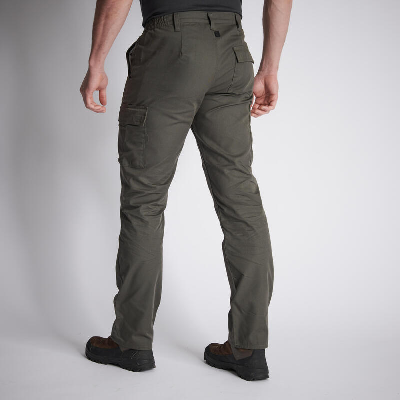 Lovecké kalhoty Regular Steppe 300 zelené limitovaná edice