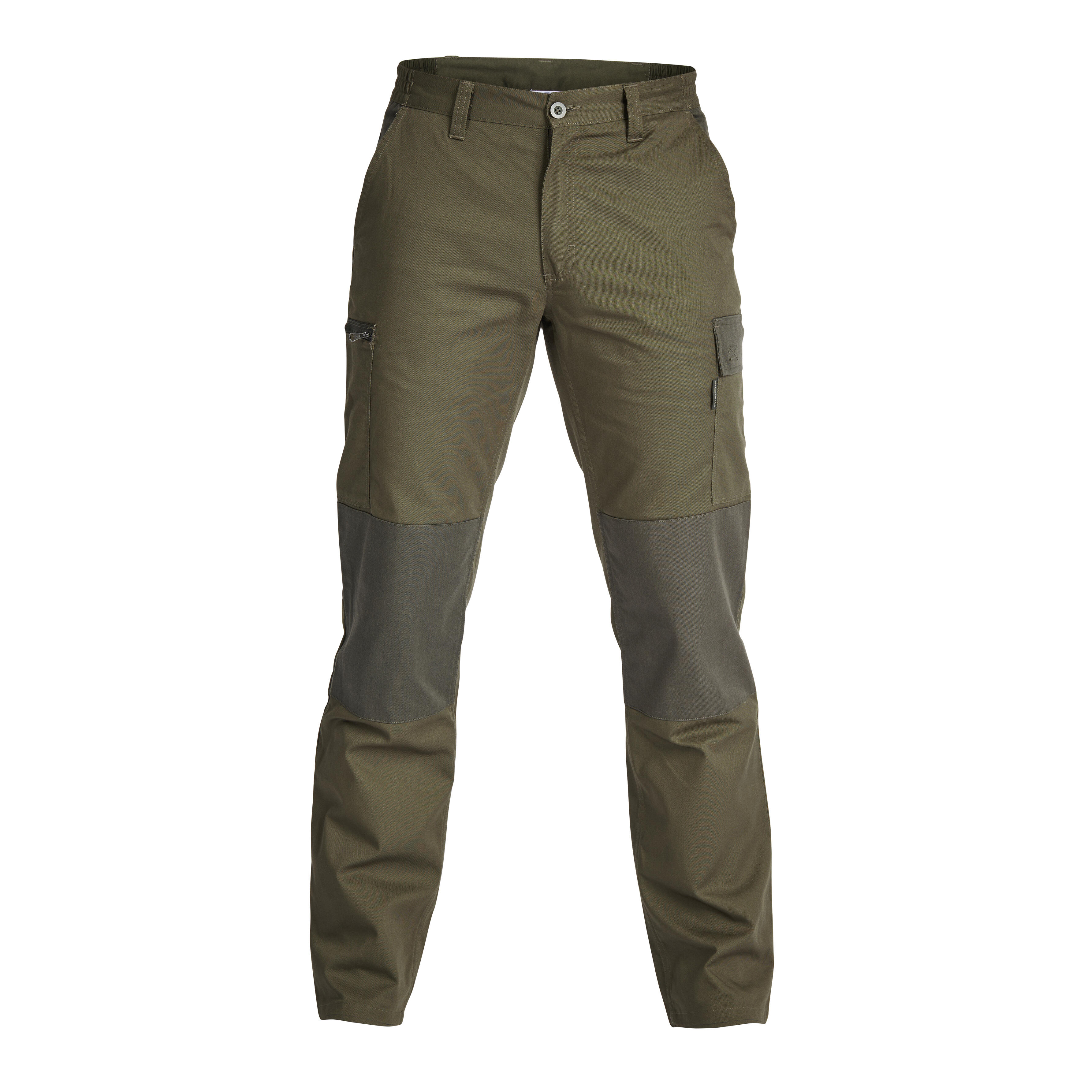 DURABLE CARGO TROUSERS STEPPE 300 TWO-TONE SOLOGNAC | Decathlon