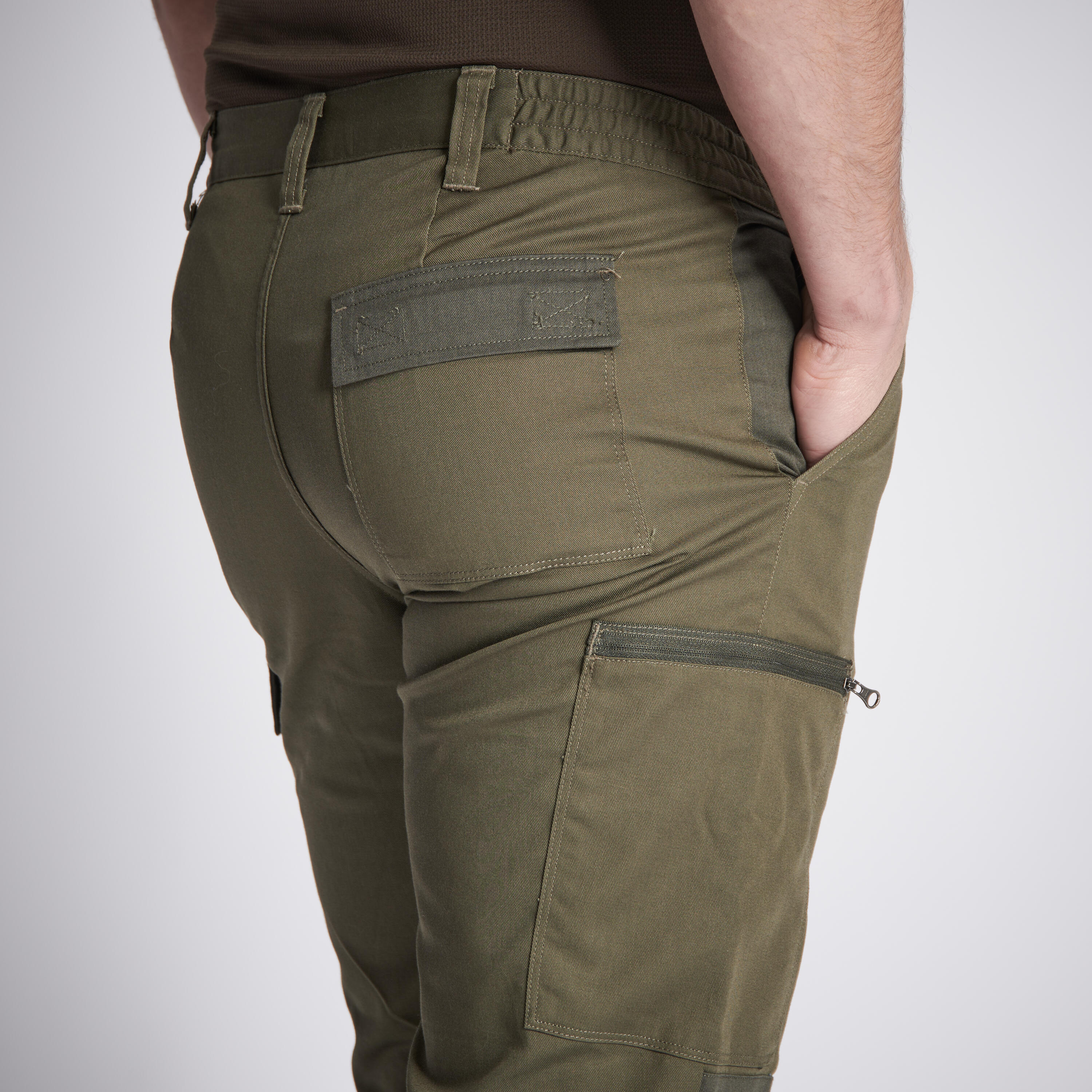 Pantalon cargo résistant - Steppe 300 bicolore - SOLOGNAC