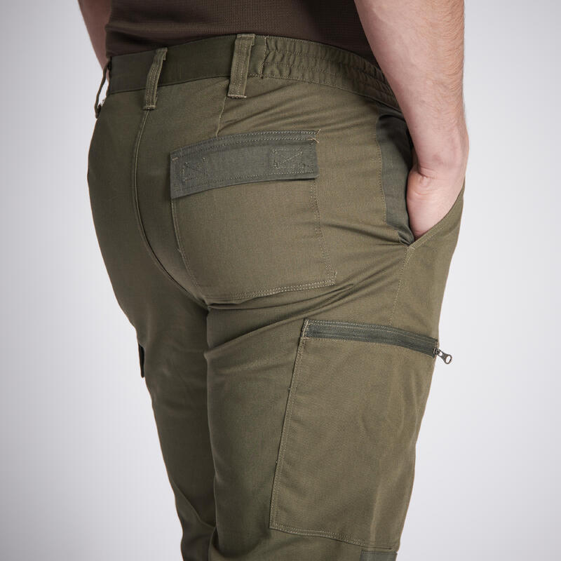 PANTALON CARGO RESISTANT STEPPE 300 BICOLORE