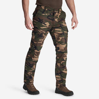 Men Tactical Camo Cargo Trousers - Military Print Tear Resistance - SG300