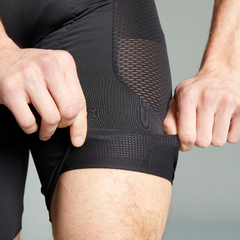 SOUS SHORT VELO VTT À BRETELLES EXPL 700 NOIR