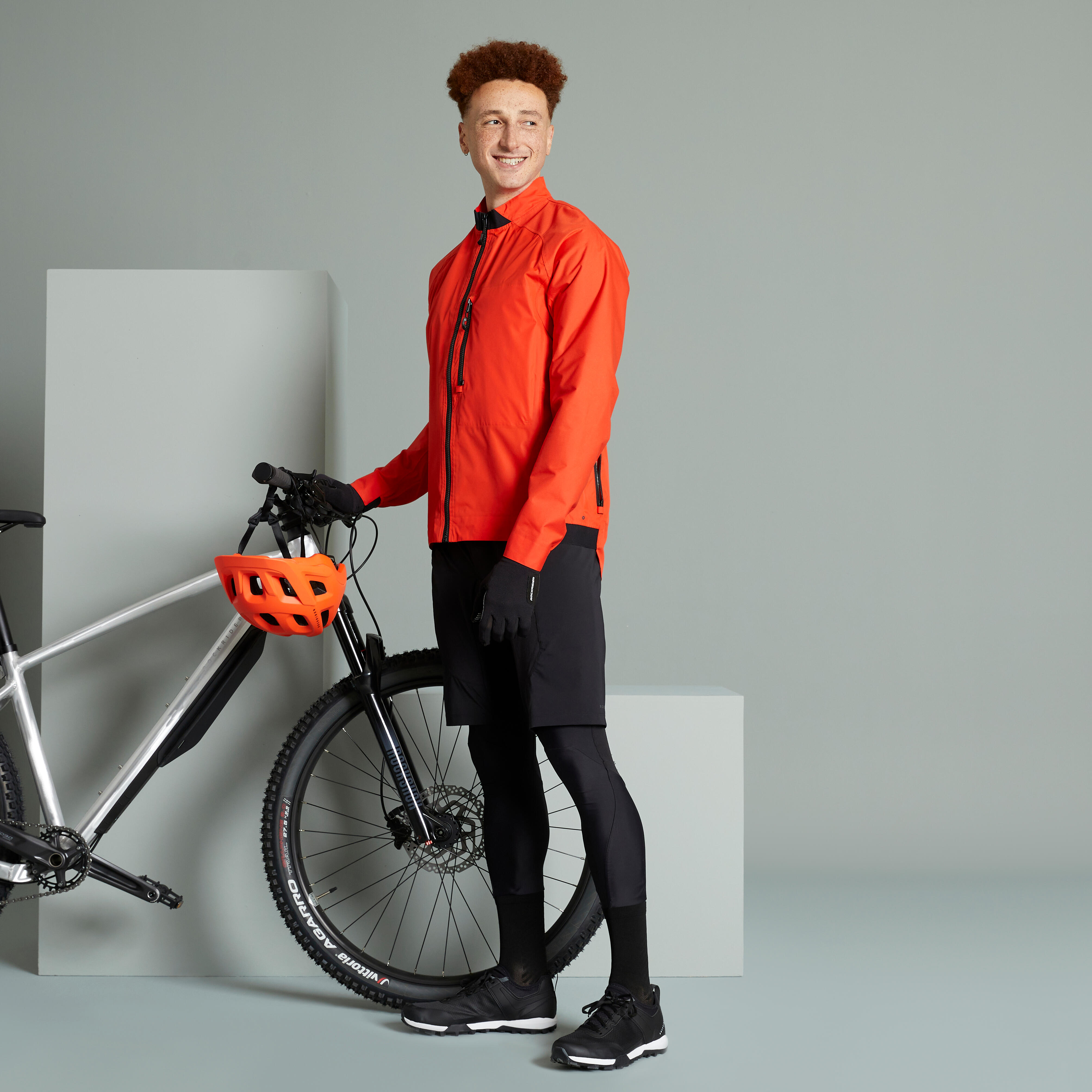 Rainproof Mountain Bike Jacket - Comfort 500 - ROCKRIDER