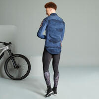 Plava muška zimska jakna za brdski biciklizam ST 500