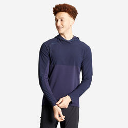 Maillot vélo VTT manche longues mi saison - EXPL 500 BLEU