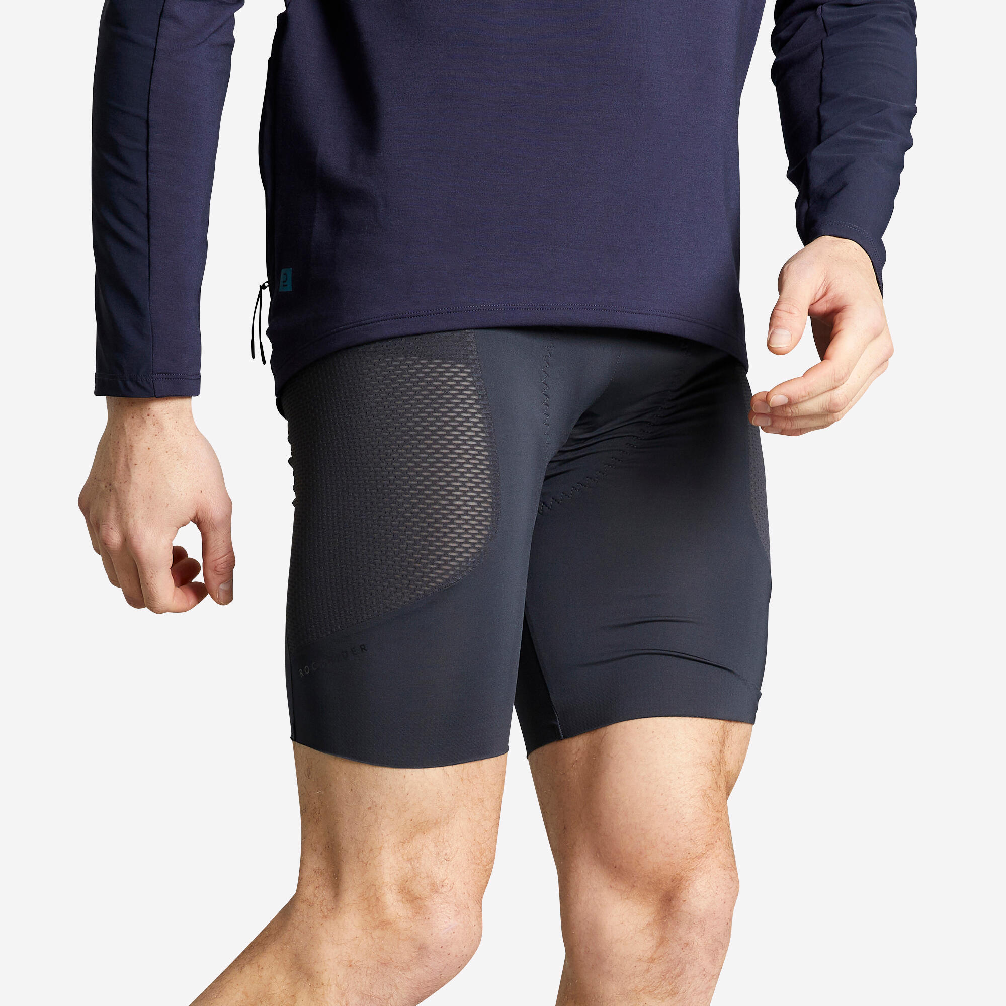 Men's Mountain Biking Shorts - Expl 700 Black - Black - Rockrider -  Decathlon