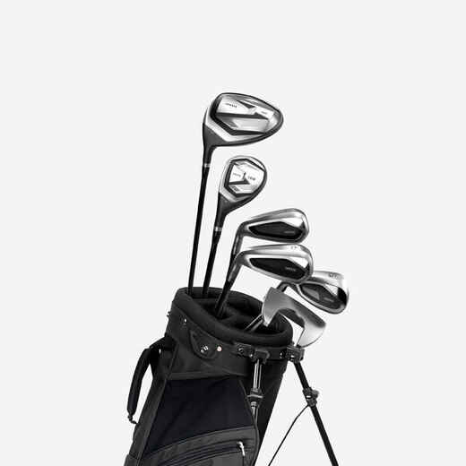 
      Half set 6 golf clubs left-handed graphite - INESIS 100
  