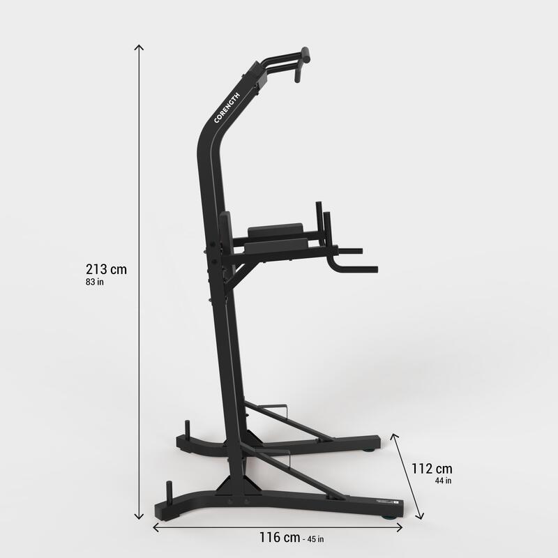 Cadeira Romana de Musculação Training Station 900