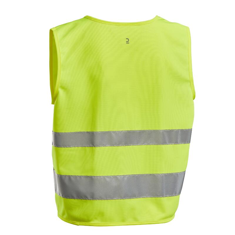 Gilet di sicurezza ciclismo bambino giallo