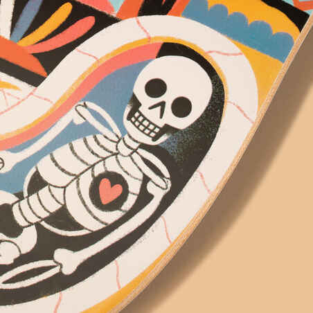 8.25" Maple Skateboard Deck DK500 - PopsicleGraphics by Loïc Lusnia