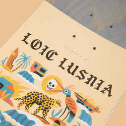 8,25" Maple Popsicle Skateboard Deck DK500Graphics by Loic Lusnia