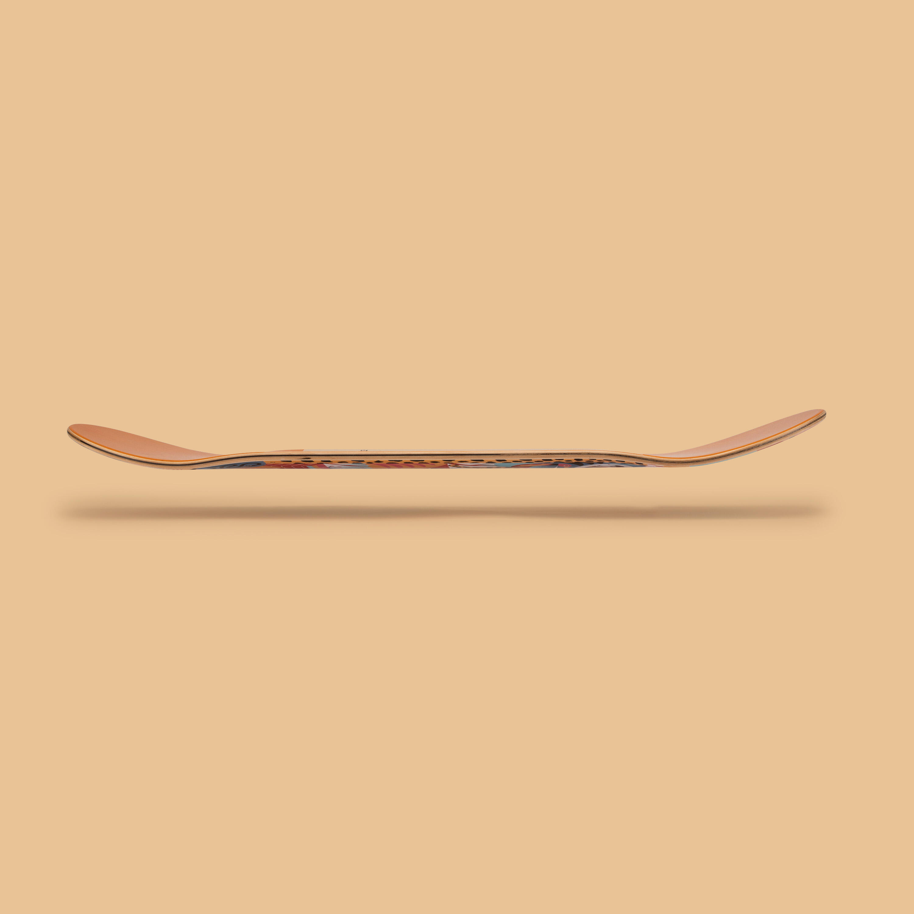 MAPLE DK500 POPSICLE SKATEBOARD TAGLIA 8". PROGETTO GRAFICO DI LOIC LUSNIA