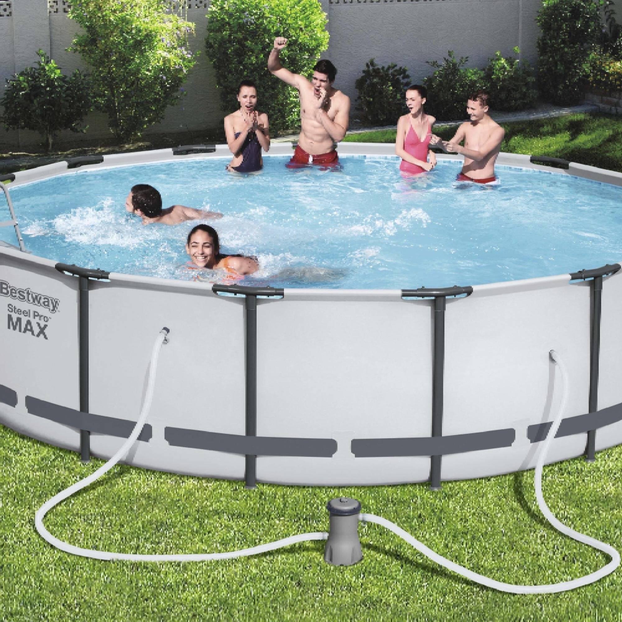 Bomba filtro cartucho 2.006 L/H (Filtro tipo II) para piscinas BESTWAY 5/6
