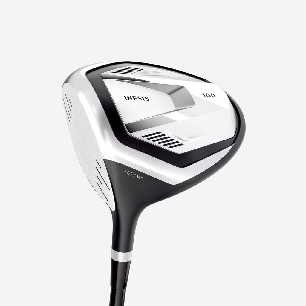 GOLF DRIVER LEFT HANDED GRAPHITE - INESIS 100