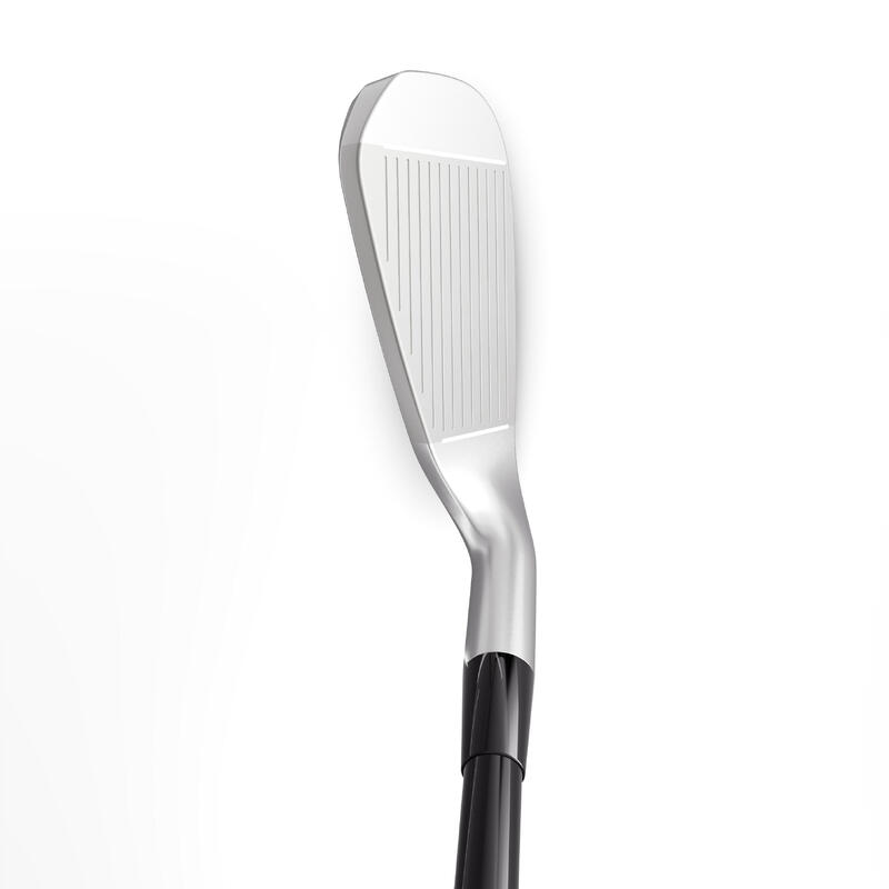Ferro de golf vendido à unidade esquerdino tamanho 2 grafite - INESIS 100