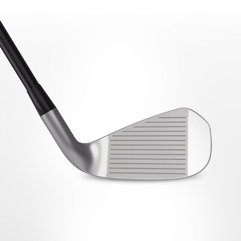 Ferro de golf vendido à unidade esquerdino tamanho 2 grafite - INESIS 100