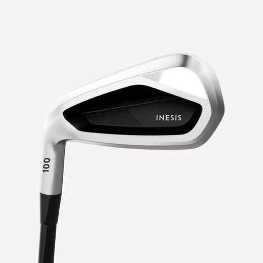 
      Individual golf iron left-handed size 2 graphite - INESIS 100
  
