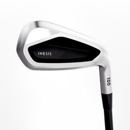 Fer à l&#039;unité golf droitier taille 2 graphite - INESIS 100