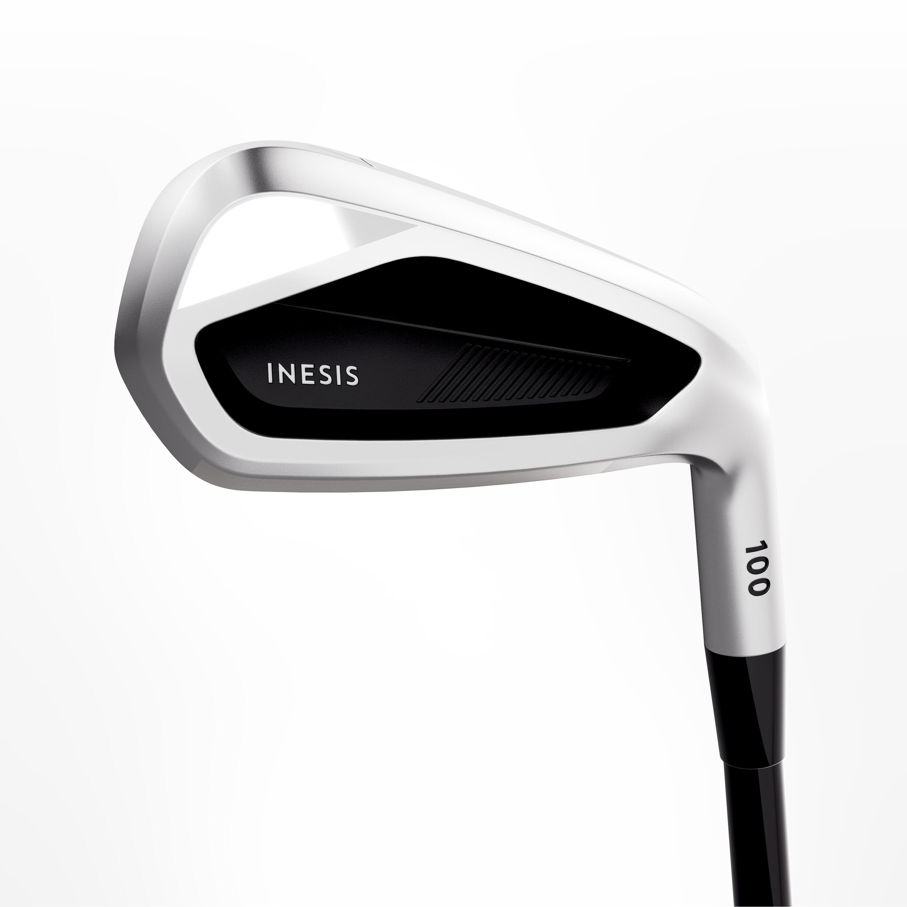 Half set 6 golf clubs right-handed graphite - INESIS 100 4/9