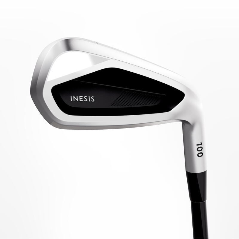 Fer à l'unité golf droitier taille 2 graphite - INESIS 100