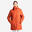 Abrigo impermeable Mujer Sailing 300 naranja