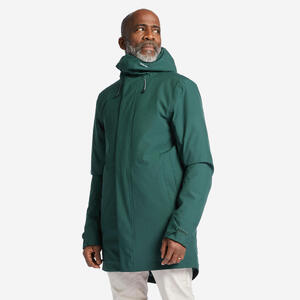 Chaqueta Impermeable Hombre Cálida Sailing 500 Verde