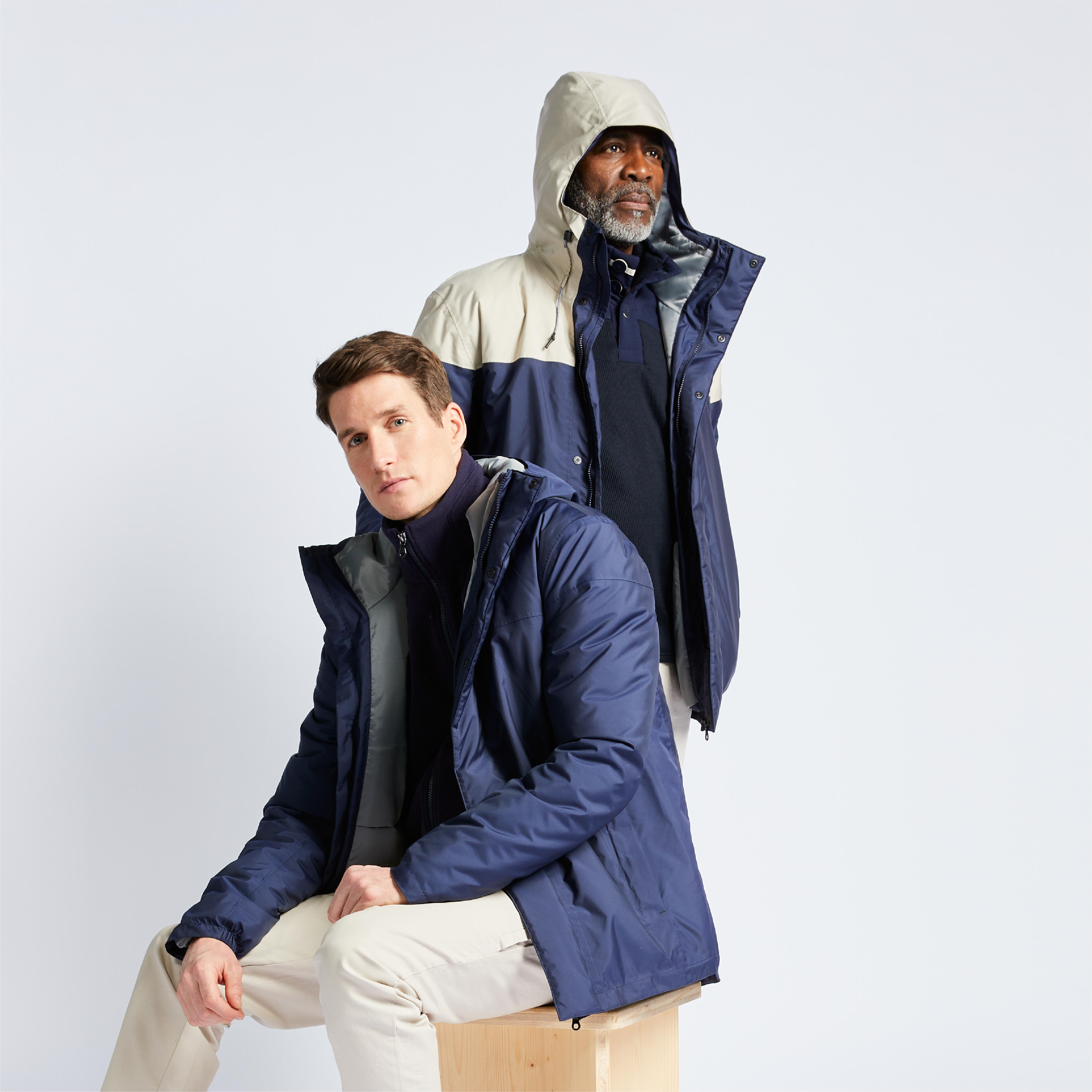 Coofandy Men's Raincoats With Hood Golf Rain Jacket COOFANDY