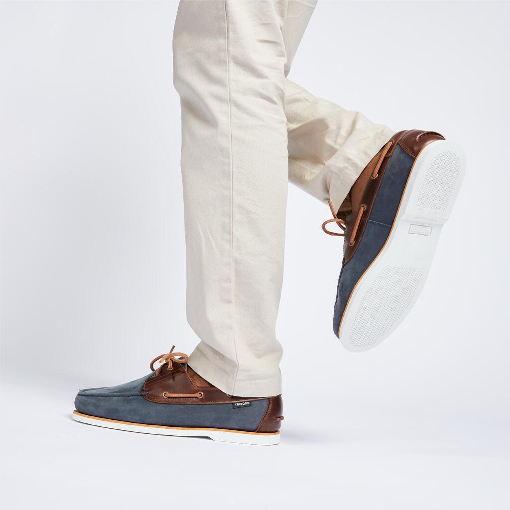 Vyriški odiniai buriavimo batai „500“, dviejų spalvų