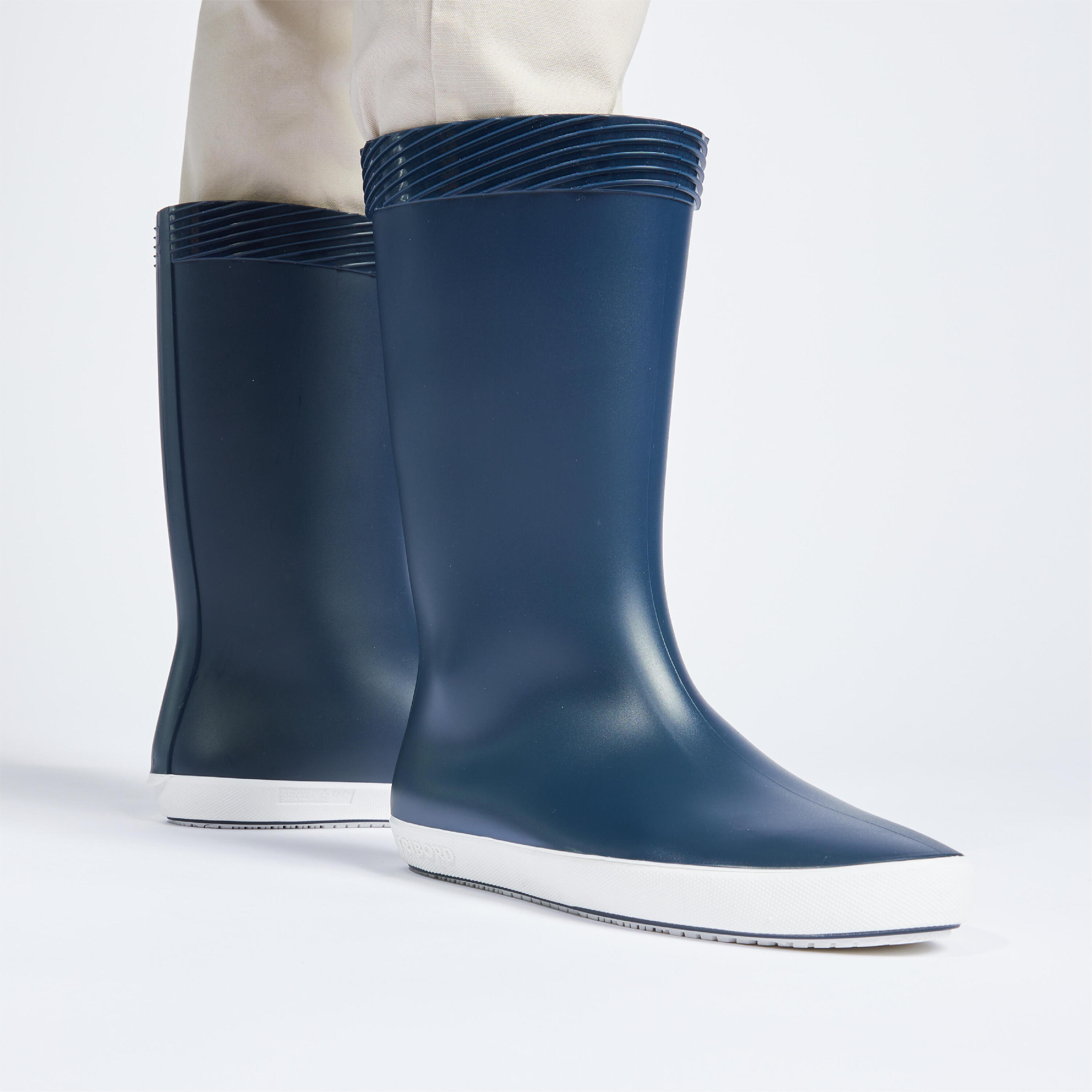 Adult 100 Rain Boot navy blue 5/13