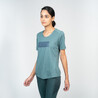 Women Gym T-Shirt Polyester - Green