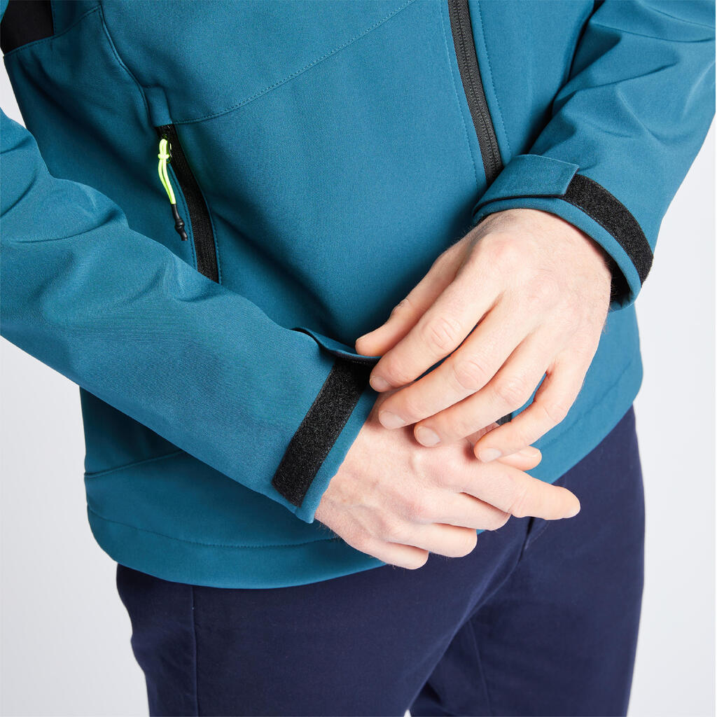 M Sailing windproof Softshell jacket 500 Navy blue