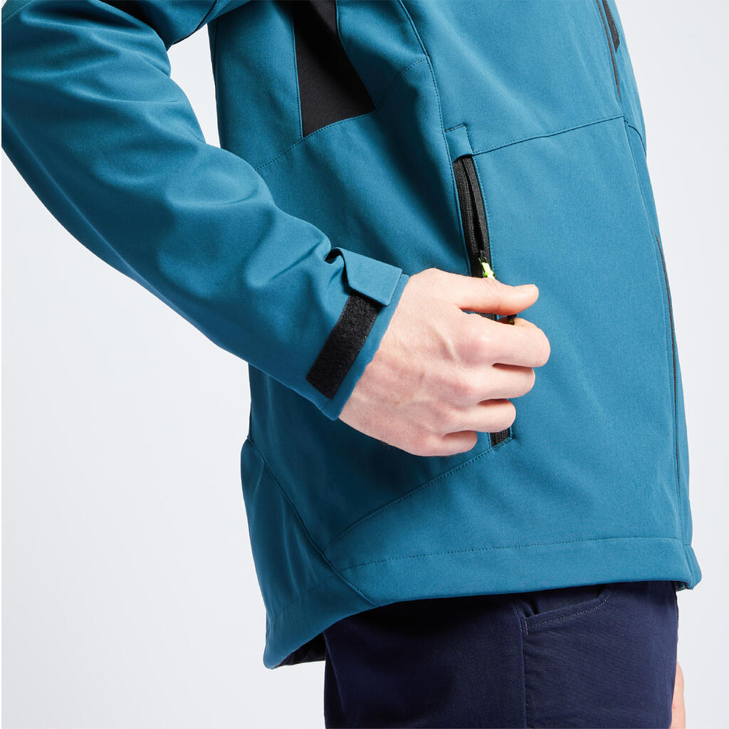 M Sailing windproof Softshell jacket 500 Navy blue