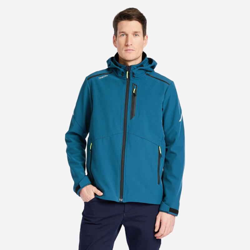 Erkek Softshell Mont - Siyah - Sailing 500