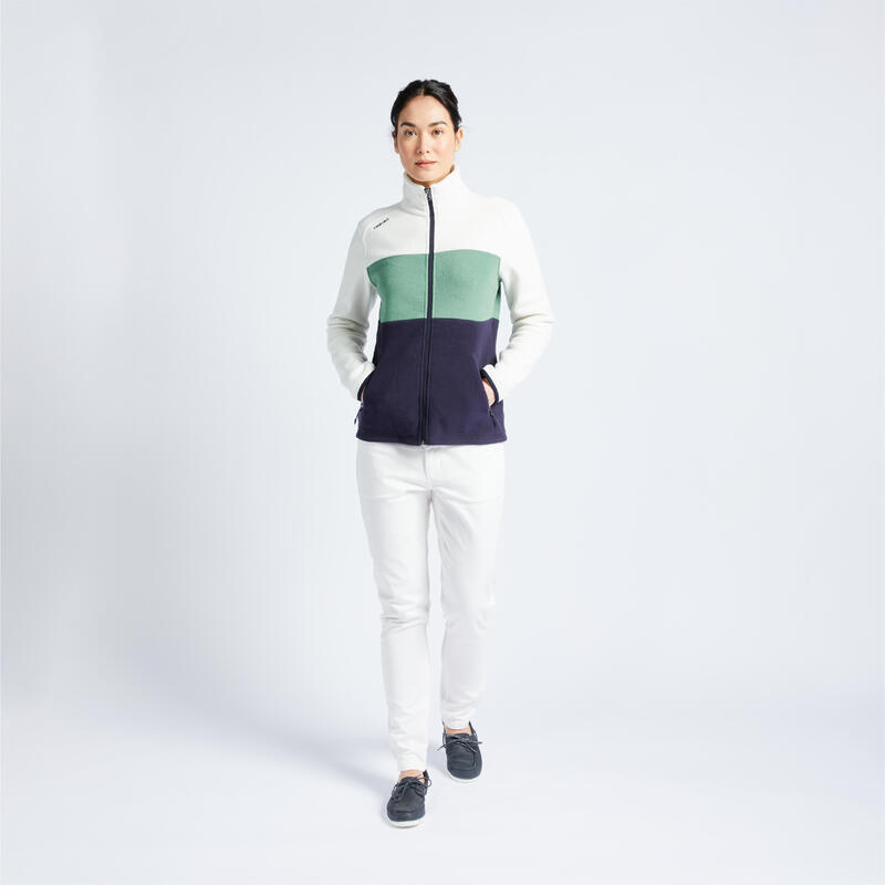 Chaqueta Polar Vela Sailing 100 Mujer Cálida