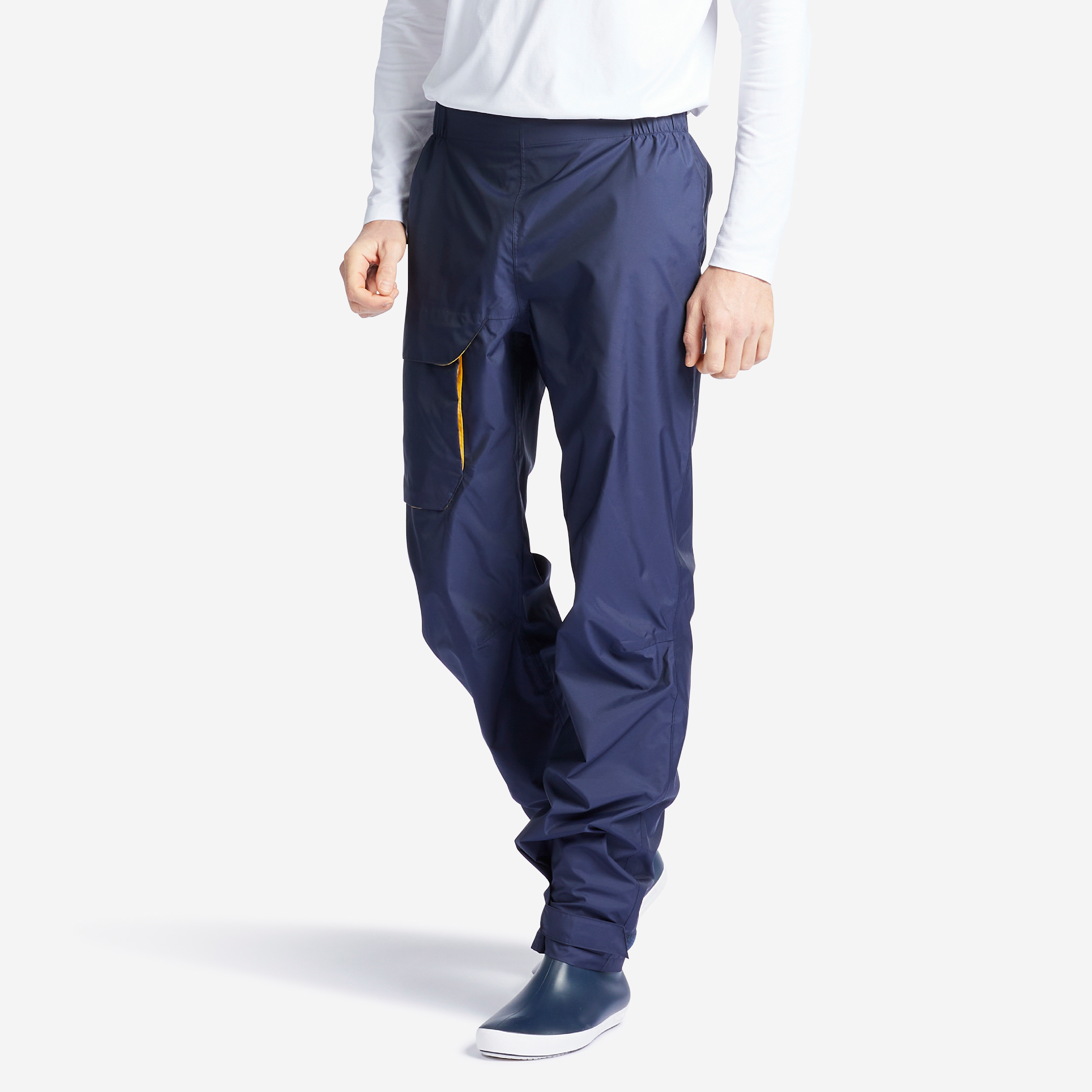 Surpantalon imperméable de voile homme  sailing 100 navy - Voile, Bateau - Tribord- Clubs - Entreprises - Collectivités - Associations