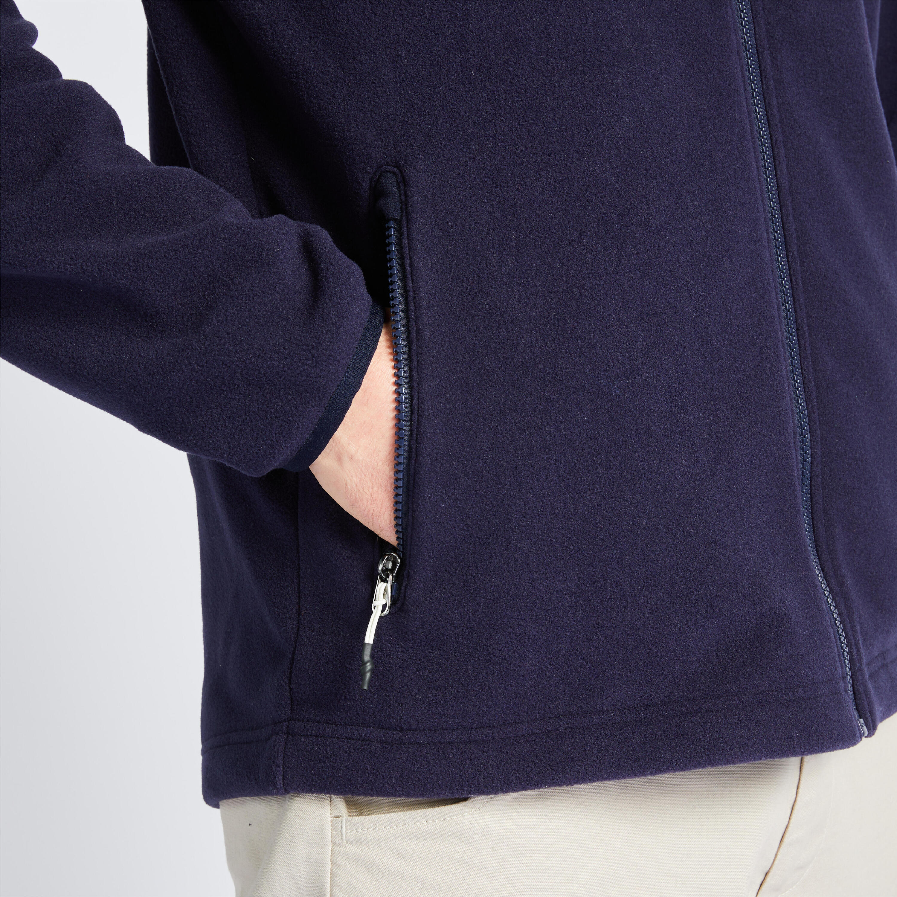 Warme fleece jas voor zeilen Sailing 100 7/8