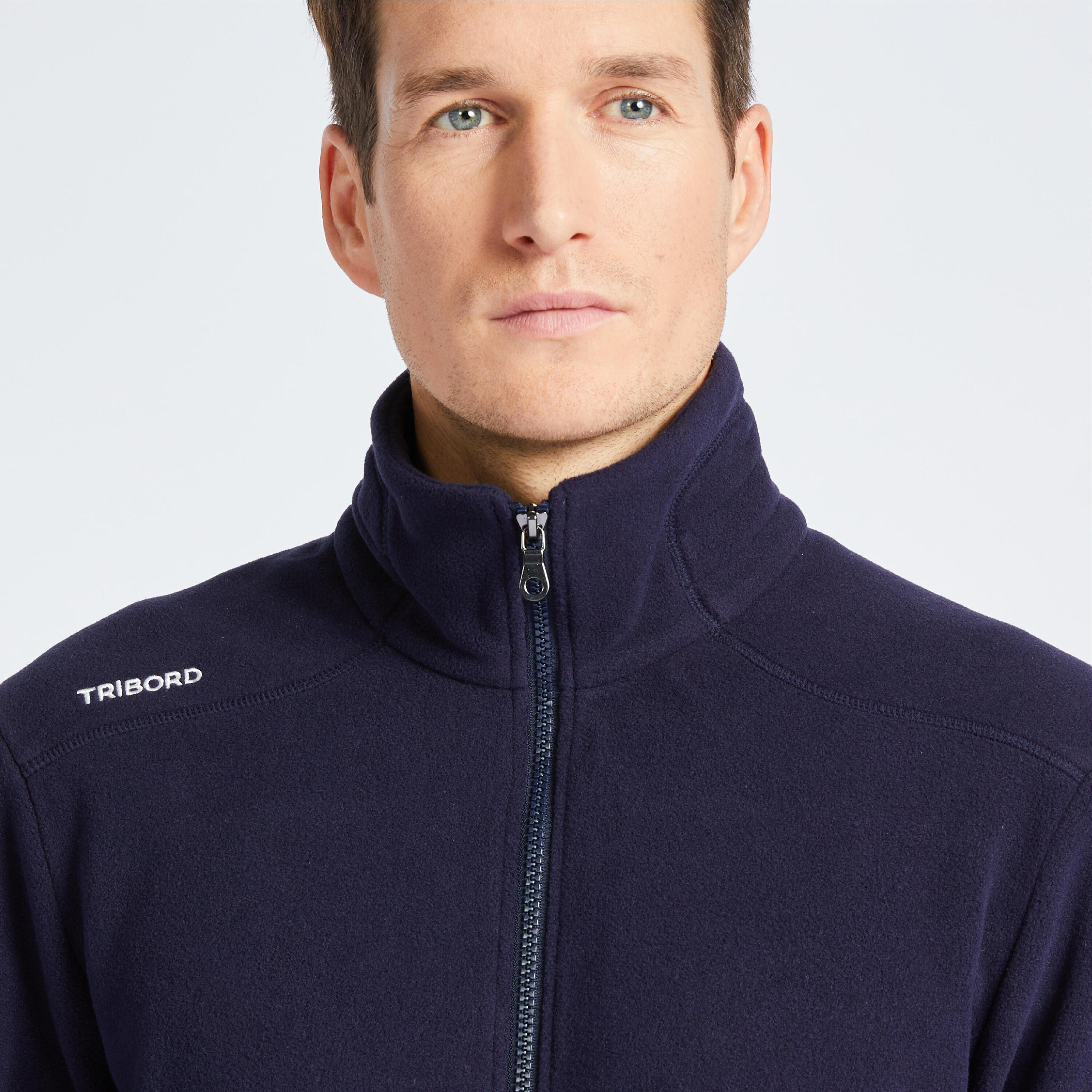 Warme fleece jas voor zeilen Sailing 100 4/8